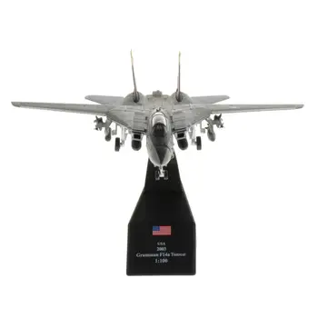 1/100 Diecast Orlaivių Lėktuvo Modelis F-14 Naikintuvas Žaislas