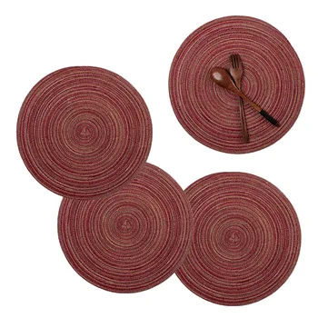 1 gabalas turas medvilnės skalbiniai, stalo kilimėlis namų ūkio prekių rinkinio Šiaurės stalo austinės medvilnės stalo kilimėlis dekoratyvinis šilumos izoliacija kilimėlis