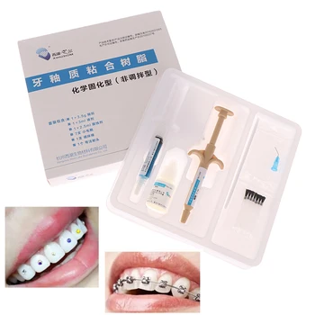 1 Nustatyti Dantų Laikiklis Klijai Klijavimui Ortodontinis Burnos Ertmę Dantų Įranga, odontologijos įranga, odontologijos priemonės, dantų balinimo rinkinys