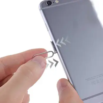 10vnt Slim Sim Card Tray Pin Eject Removal Tool Adata Atidarytuvas Išmetiklis Dauguma Smartphone jlrr