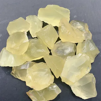 1pc Natūralus citrinas rašė Raw Rūdos Mineralinių Pavyzdys Aura Gijimas Energijos Akmuo, Namų Dekoravimo, Dekoratyvinių Akmenų
