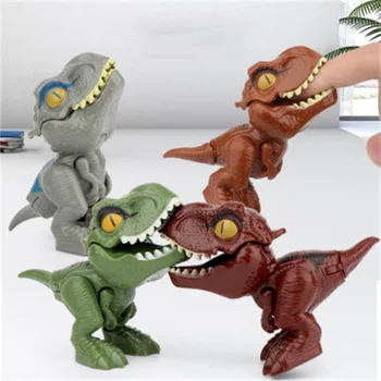 1pc Piršto Dinozaurų Kiaušinių Žaislas Kūrybos Sudėtinga, Tyrannosaurus Modelis Žaislas Dinozauras