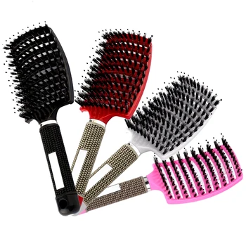 1pcs Galvos Massager Moterų Plaukų Šukos Hairbrush Moterų Plaukų Šepetys Masažinis Plaukų Šepetys Šukos ištiesinimo priemonės, Plaukų Aksesuarai