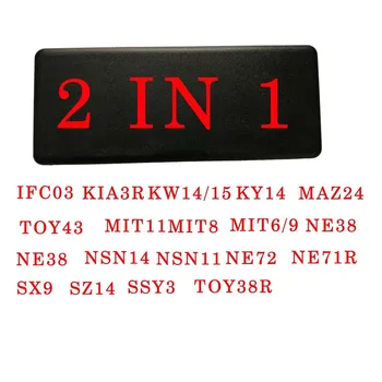 1PCS LiShi 2 in 1 Priemonė, Įrankių, Spynų KAI3R MAZ24 MIT11 MIT8 MIT9 NE38 NE71R NE72 NSN11 NSN14 SX9 Automobilių/Auto