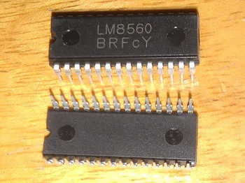 1pcs LM8560 CINKAVIMAS-28 Skaitmeninis LED Kvarcinis Laikrodis Auto Kvarcinis Laikrodis Ekrano Chip Elektroninis Laikrodis