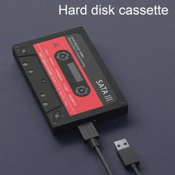 2,5 colio Hdd Atveju 5Gbps nešiojamojo Standžiojo Disko Dėžutė USB 3.0 prie SATA HDD SSD Talpyklos Atveju USB3/2.0 Išorinis Hdd atveju