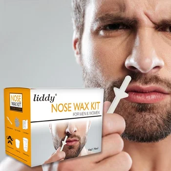 2020 Nosies Plaukų Šalinimo Vašku Rinkinys Nosies Plaukų Šalinimo Vaškas Kosmetikos Priemonė Nosies Plaukų Žoliapjovės Vyrų nosies Plaukų Šalinimo Vašku Nosies 50g