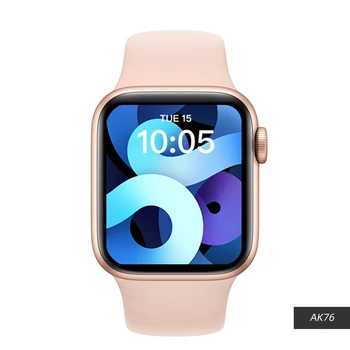 2021 IWO AK76 Smart Watch Moterys Vyrai Žaidimus, žiūrėti 44MM Smartwatch 