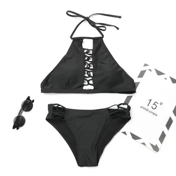 2021 m. Parduodamas Plaukimo Kostiumas Moterims, Greitai sausas Dirželis Tuščiaviduriai Dizaino Seksualus Bikini 2 dalių Komplektas Bikini Viršų, Didelis Boobs
