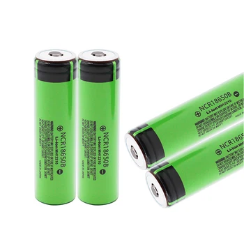 2021 NAUJAS 3.7 V 18650 originalus patikrinami įkrovimo baterija (akumuliatorius 3400mah ličio ncr18650b žaislas žibintuvėlis baterija