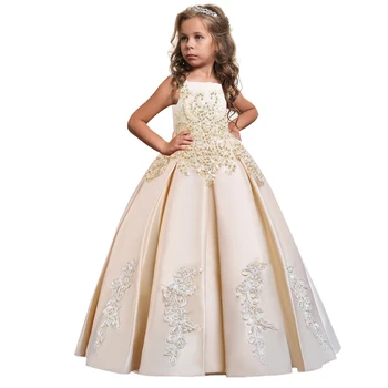 2021 Vasaros Siuvinėjimo Inscenizacija Suknelė, Vaikams, Suknelės Mergaičių Kostiumai Vaikams Princesė Šalies Vakaro Suknelė Elegantiškas 14 10 12 Metų