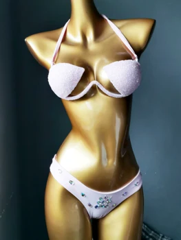 2021 venera atostogų diamond bikini karšto pardavimo Liemenėlės Švarkas seksuali moteris, maudymosi kostiumėliai, kalnų krištolas bling akmenys maudymosi kostiumėlį paplūdimio