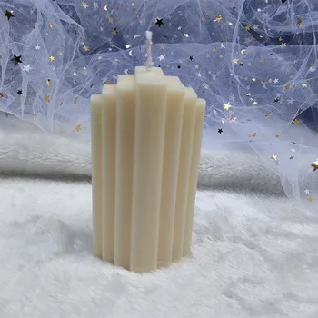3D Nereguliarus Cilindro Žvakė Namų Paprasta Apdaila Švytuoklės Aromaterapija Žvakių, Kvepiančių Žvakių, Namų Puošybai