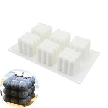 3D Silikono Formų Putėsiai Pyragai Pelėsių Dekoravimo Meno Pyragai Amatų Žvakė Priėmimo Sojų Vaško Rankų darbo Sojų Aromatas Vaško Muilas, Žvakės, Pelėsių