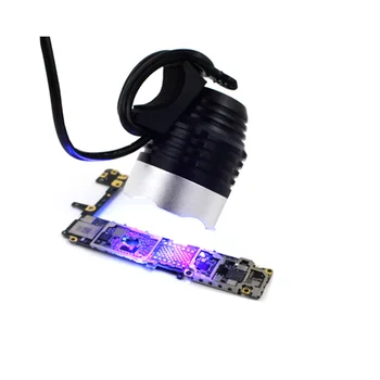 6W 5V USB UV Klijai Kietinimo Lempa LED Ultravioletinė Žalios Naftos Gydant Raudonos Šviesos Mobilaus Telefono Plokštės PCB Remonto Įrankiai