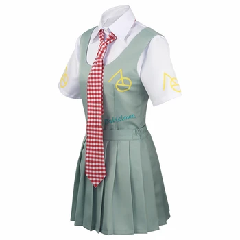 Anime Danganronpa Mahiru Koizumi Cosplay Kostiumų Japonijos Vienodas Sailor Kostiumas Moterims Suknelė Mergaitėms, Drabužiai