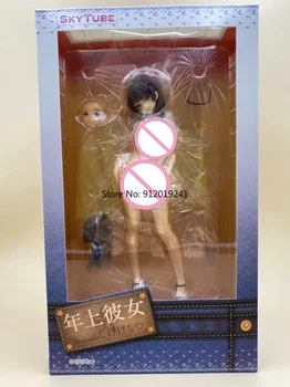 Anime SKYTUBE Merginos STP Toshiue Kanojo Iliustracijos Kekemotsu 1/6 Masto Dažytos Seksualus PVC Veiksmų Skaičius, Surinkimo Modelis Žaislai