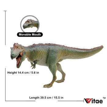 Aprašymas Sinraptor Wuerhosaurus Zhejiangosaurus Giganotosaurus Chilantaisaurus Dinozaurų Žaislas Gyvūnų Kolektorius Apdailos Suaugusiųjų Dovana