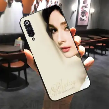 Audrey Hepburn Telefoną Atveju Xiaomi Redmi Pastaba 7 8 9 9s Pro Coque Silikono Coque Dangtis