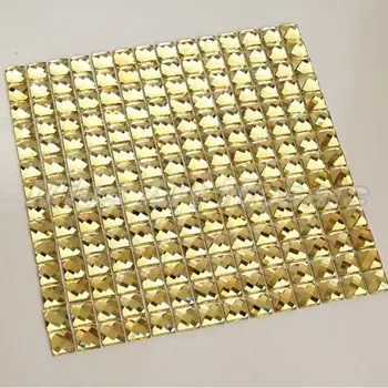 Aukso stiklo plytelės, veidrodis, sienų plytelės, mozaika KTV apdailos B6003