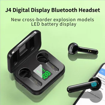 Bluetooth 5.0 Belaidės Ausinės Q5 Skaitmeninis ekranas TWS Ausinės, Triukšmo Mažinimo Mini Ausų Ankščių, Skirtų 