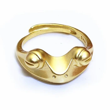 Bohemijos Varlė Žiedas Moterims Meninio Dizaino Retro Atidarymo keičiamo dydžio Unisex Moters Pareiškimas, Žiedai aukso Spalvos Dovana