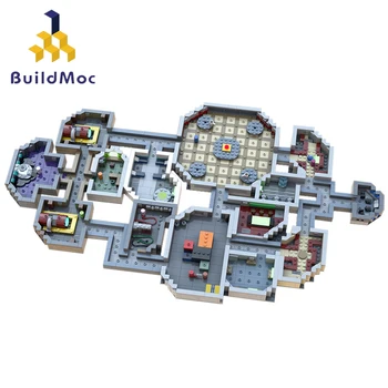 Buildmoc Karšto Žaidimas SS-53670 Į Skeld Micro Erdvėlaivis Žemėlapis Modelio Blokai Svetimų Žaidėjas Duomenys Plytų Vaikas Žaislai Dovana