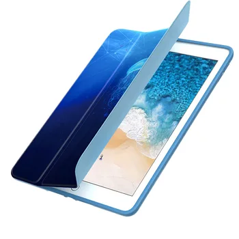 Case For iPad Pro 10.5 colio A1701 A1709 Spalvos PU Smart Cover Atvejais Magnetas Pabusti Miego ipad pro 10.5 2017 pieštukas turėtojas