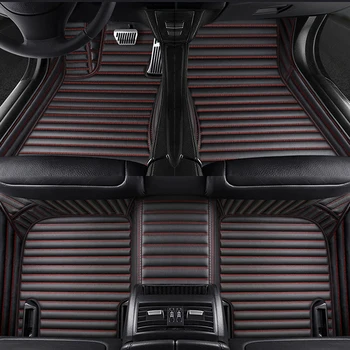 Custom 5 Sėdynės automobilio grindų kilimėlis Mercedes E-CLASS W210 W212 W213 G-KLASĖS W463 W461 M-CLASS W163 W166 S-CLASS w220 cdi W221 kilimas