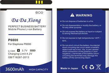 Da Da Xiong 3600mAh Elephone P6000 Baterija elephone p6000 / elephone p6000 pro