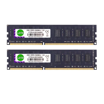 DDR3 2GB, 4GB 8GB Memoria 1 600mhz Ram Atminties Darbalaukio PC3-12800U 240PIN 1,5 V RAM DIMM PC3-10600U PC3-8500U