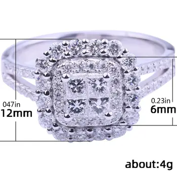 Diamond Inkrustacijos Vestuvinį Žiedą Lydinio Universalus Atskiras Žiedas, Papuošalų Mados Žiedas Moteris Valentino Dienos Dovanų