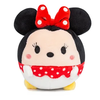 Disney Mickey Minnie Mouse Ančiukas Donaldas, Daisy Pooh Bear Mielas Minkštas Įdaryti Pliušas Pagalvės Kawali Keychain Dekoro Kamuolys Lėlės, Žaislai Vaikams
