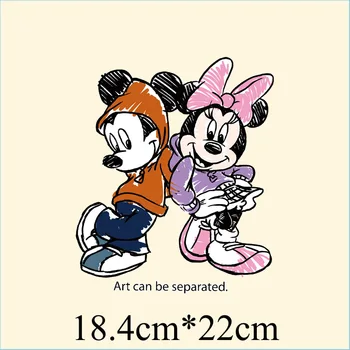 Disney Mickey Mouse lyginimo pleistras Minnie šilumos perdavimo drabužis pleistras animacinių filmų 