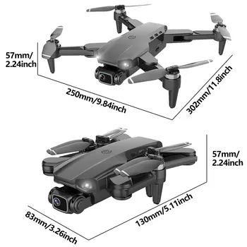 Drone L900 Pro 5G GPS 4K Dron su HD Kamera FPV 28min Skrydžio Laikas Brushless Variklio Quadcopter Atstumas 1.2 km Profesinės Drones
