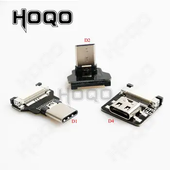FFC Tipas-C ir Mini Micro USB C Juostelės Kabelis 90 FPV Plonas Plonas Butas Minkšta lanksti FPC mokestis FPV Brushless Nešiojamą Gimbal stebėti