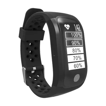 GPS smart sporto laikrodis, greičio, ilgumos ir platumos koordinates, alpinizmas, aukštis ekranas, plaukimo širdies ritmas
