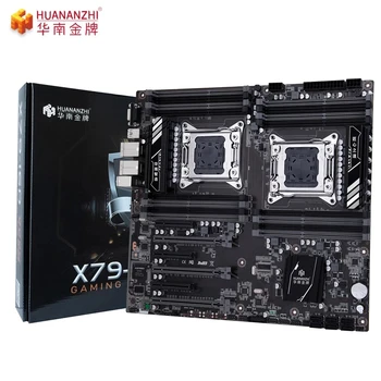 HUANANZHI X79-16D DDR3*16 512g server desktop Intel pagrindinė plokštė CPU palaiko LGA2011 procesorius