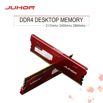 JUHOR DDR4 Ram 4GB 8GB 16GB Memoria Ram 2133MHZ 2400MHZ 2666MHZ Atminties Darbalaukio Dimm Su Šilumos Kriaukle