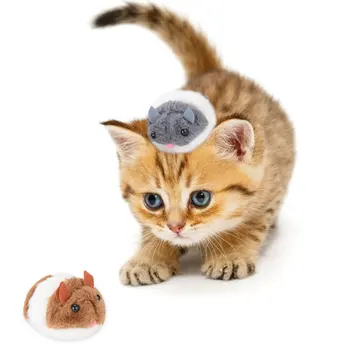 Juokingas Nauja Katė Žaislas Pliušinis Kailis Žaislas Purtyti Vibracija Traukti Eilutę Pelės Pliušinis Kačiukas Naminių Žaislų Bitė Judėjimo Žiurkės Mažai Interaktyvus Žaislas