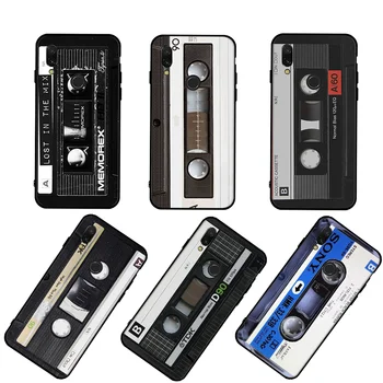 Klasikinio Seną kasetinį Silikoninis Telefono dėklas, Skirtas Xiaomi Redmi Mi Sumaišykite 2S MAX 3 10 Pastaba A3 Lite 9 Lite 10 Pro Lite Dangtis