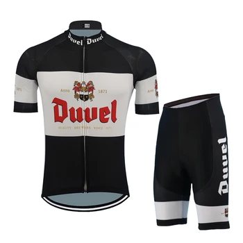 Klasikinės Juodos spalvos Jersey Nustatyti Duvel Ropa Dviračių Žmogus tiktų Mtb dviračių drabužių kvėpuojantis, greitai džiūstantys ciclismo dviratį drabužių alaus