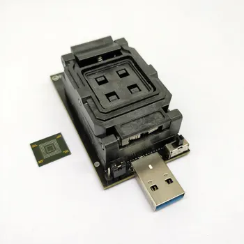 KZT Emmc5.0 USB3.0 Bandymų Bazę Emmc5.1 Deginti Bazės Didelės Spartos Skaityti / Rašyti Adapteris