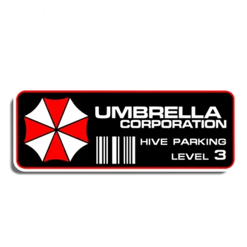 Kūrybos Decal Umbrella Korporacijos Avilio Stovėjimo 3 Lygio Gyventojas Automobilių Lipdukas Automobilių Apdailos Vandeniui PVC,13cm*4cm