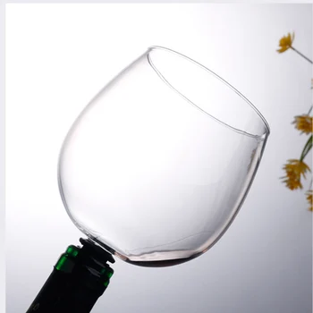 Kūrybos Raudono Vyno Stiklo Kokteilių Taurės Tokios Skaidrios Tiesiogiai Gerti Vyną Decanter Akinius Puodelio Supakuoti Į Vyno Butelio Kamštis Baras Įrankiai