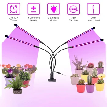 LED Augalų Lempos Visą Spektrą Augalams Augti Šviesos USB 10W/20W/30W/40W, skirta Auginti Lauke Augalai, Sodinukai Šiltnamio efektą sukeliančių Palapinė Gėlių Sėklos