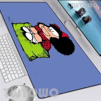 Mafalda Kompiuterinių Žaidimų Pelės Kilimėlis Minkštas Anime Natūralaus Kaučiuko Animacinių filmų Meno Anti-slip Kilimų Biuro Apdailos Kilimėlis Stalas Kilimėlis