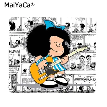Maiya Aukštos Kokybės mielas animacinių fil Mafalda Mergina Nešiojamas Žaidimų Pelės Kilimėlis Nemokamas Pristatymas Didelis, Mouse Pad Klaviatūros Kilimėlis