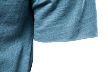 Medvilnės Prekės vyriški Marškinėliai Atsitiktinis vientisos Spalvos Ilgą Stiliaus Marškinėliai Vyrams Vasarą Kokybės Streetwear Viršuje Tees Vyrų 2021