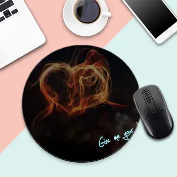 Meilė širdies Didelis Pelės mygtukai PC Kompiuteris mat Apvalios Ne slydimo Pagalvėlės